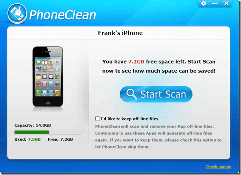 clean and speed up Iphone ipad itouch